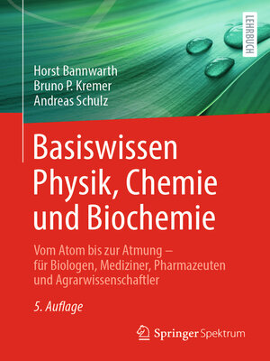 cover image of Basiswissen Physik, Chemie und Biochemie